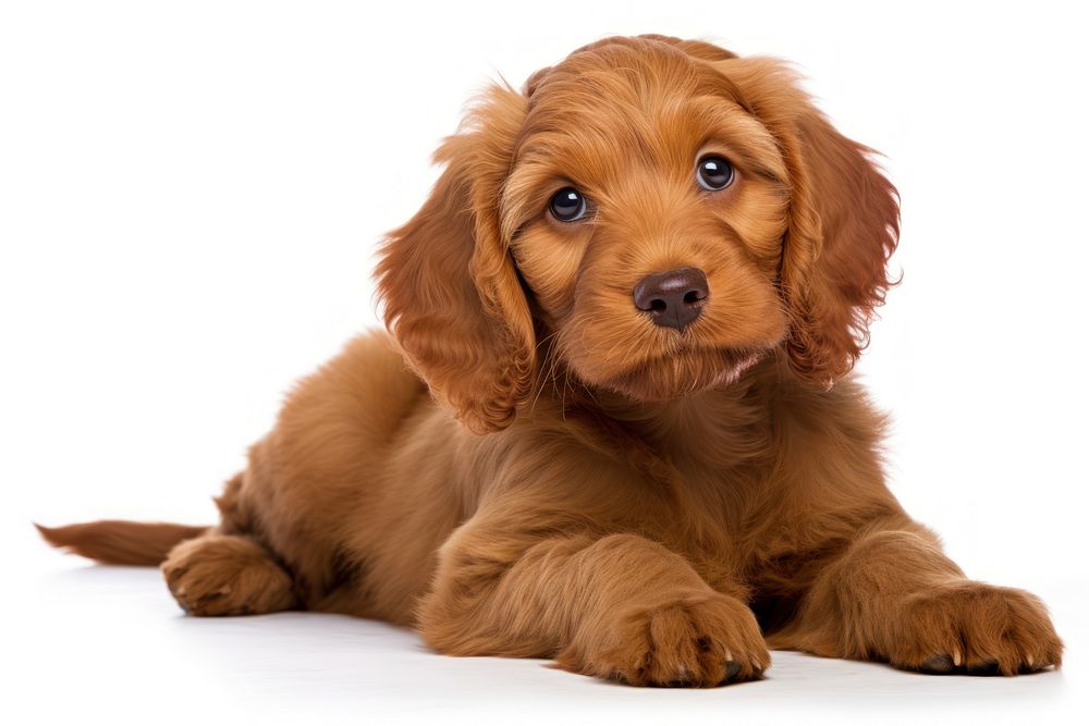 Dog puppy spaniel animal. AI generated Image by rawpixel.
