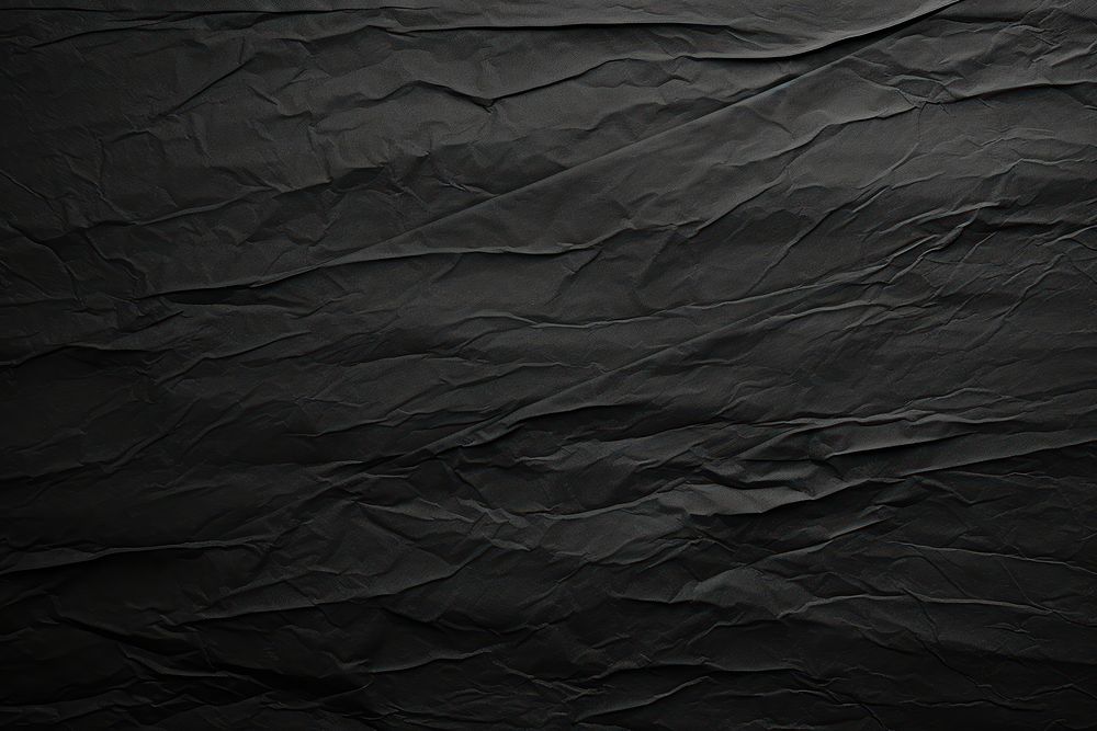 Folded black paper texture paper backgrounds monochrome textured.