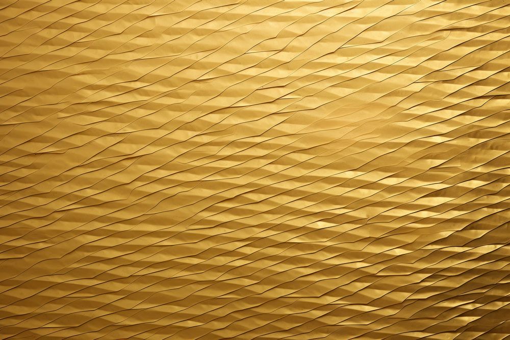 Old folded gradient gold texture paper backgrounds yellow repetition.