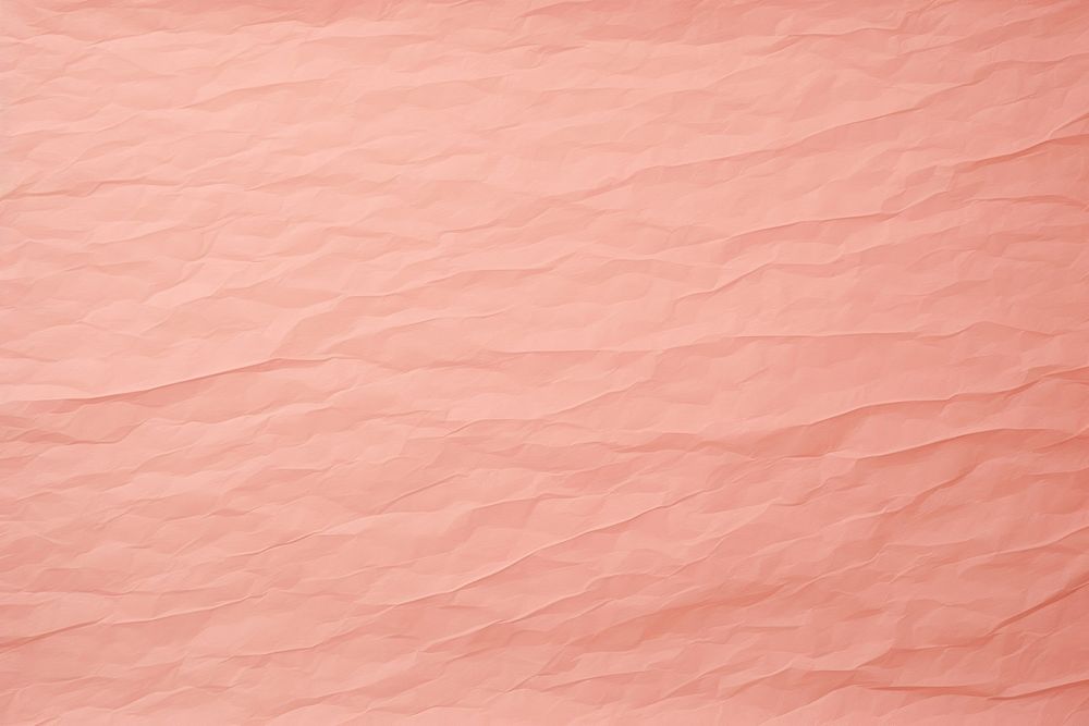 Folded pink peach paper texture paper.