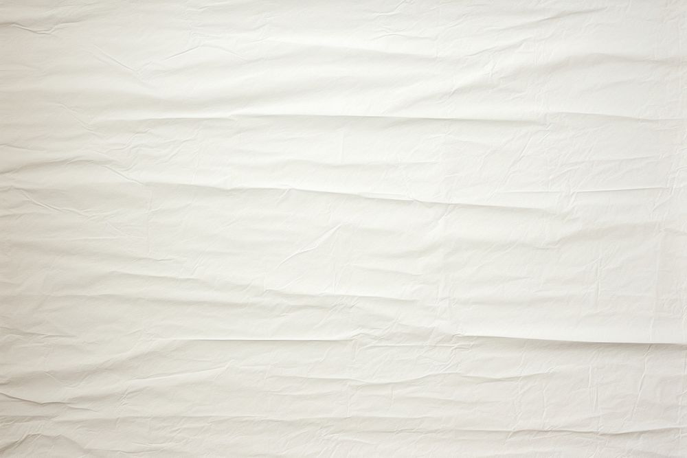 Folded white paper texture paper.