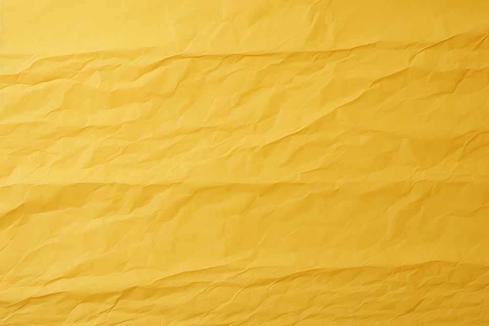 Folded yellow paper texture paper backgrounds textured crumpled.