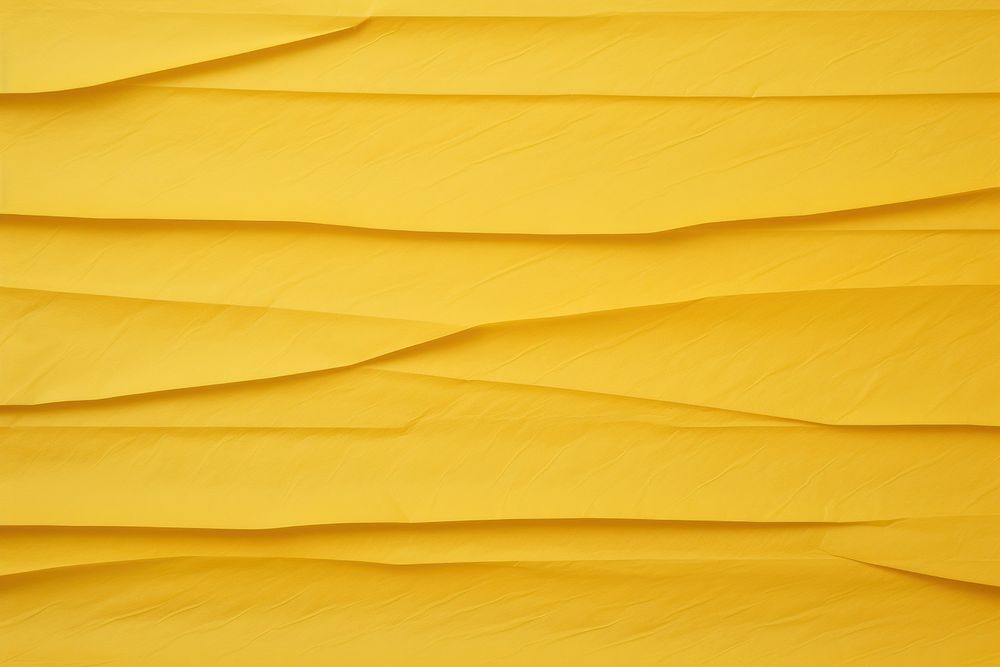 Folded yellow paper texture paper backgrounds architecture repetition.