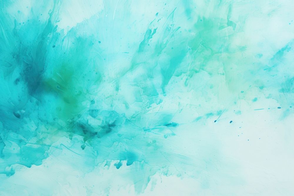 Ink splash aqua paper backgrounds turquoise texture.