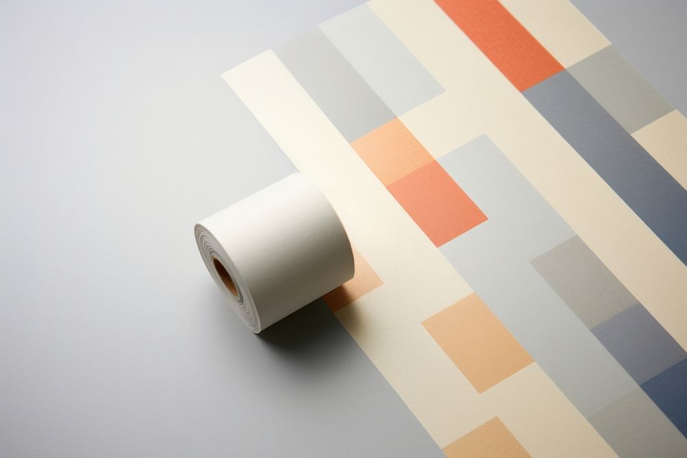 Washi tape texture paper pattern circle yellow.