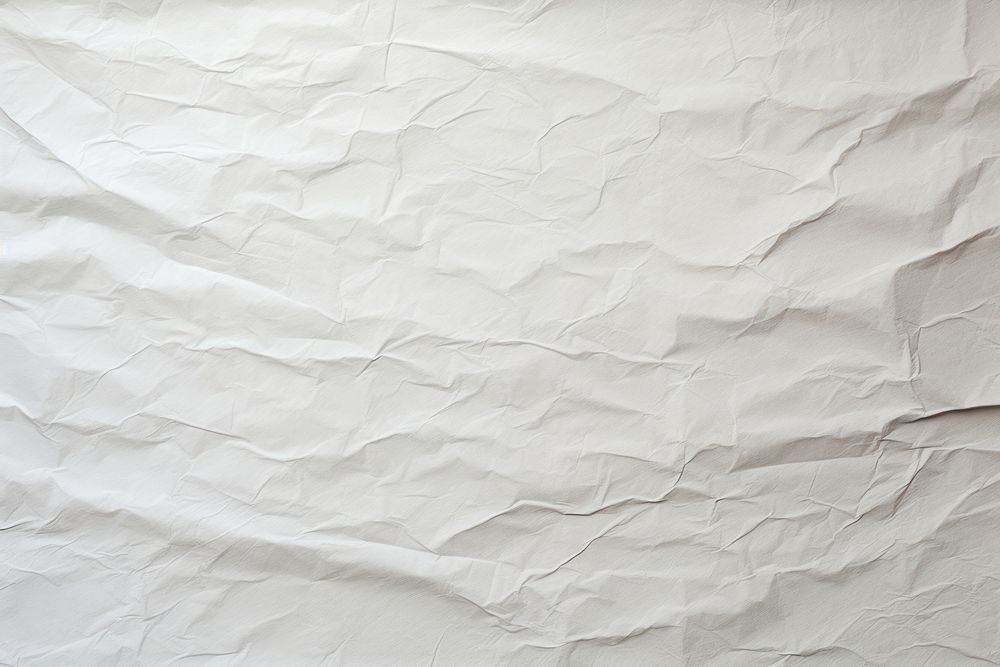  An old white paper backgrounds wrinkled bed. AI generated Image by rawpixel.