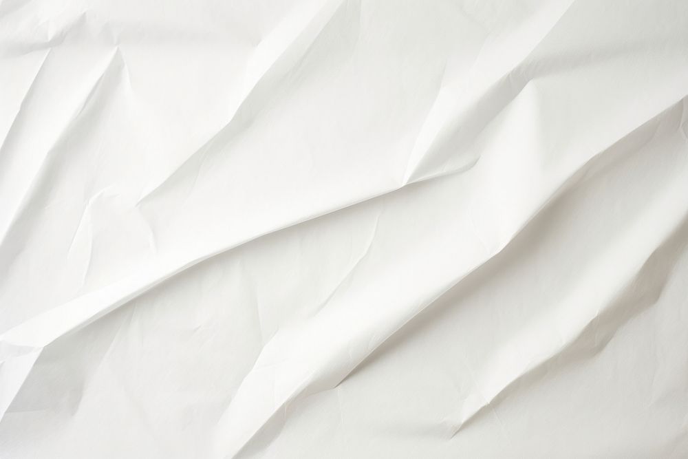  An old white paper backgrounds simplicity wrinkled. AI generated Image by rawpixel.