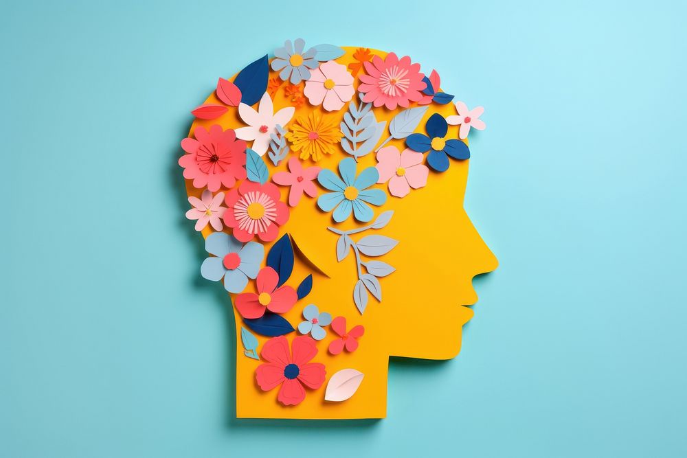Flower paper human art. AI generated Image by rawpixel.
