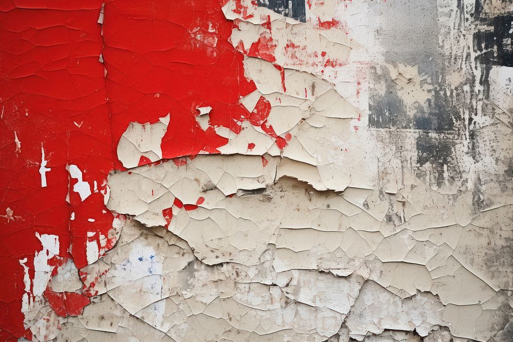 Ripped and torn off a urban wall deterioration architecture backgrounds. AI generated Image by rawpixel.