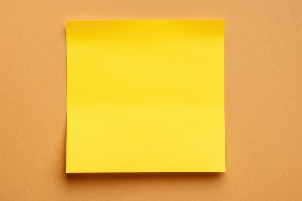Yellow sticky note backgrounds simplicity blackboard. AI generated Image by rawpixel.