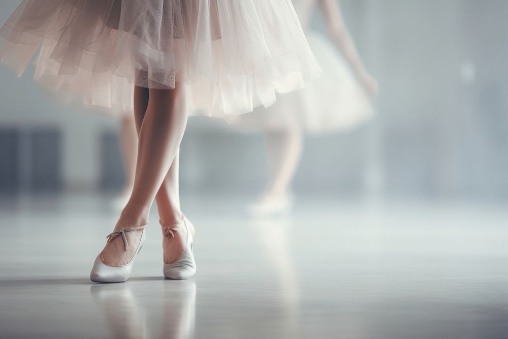 Ballet dancer ballet shoe footwear.