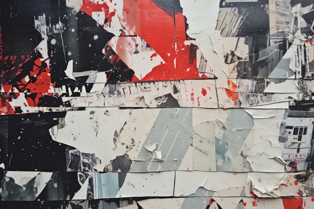 Ripped and torn off a urban wall art architecture backgrounds. AI generated Image by rawpixel.
