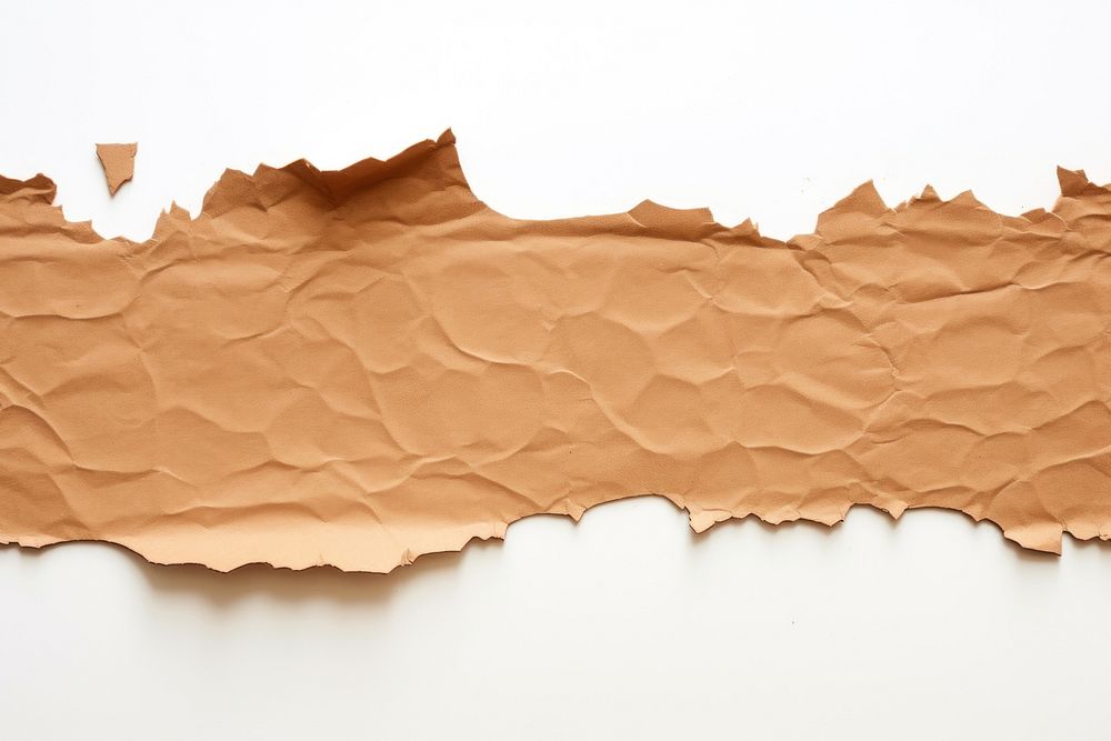  Brown paper backgrounds torn white background. AI generated Image by rawpixel.