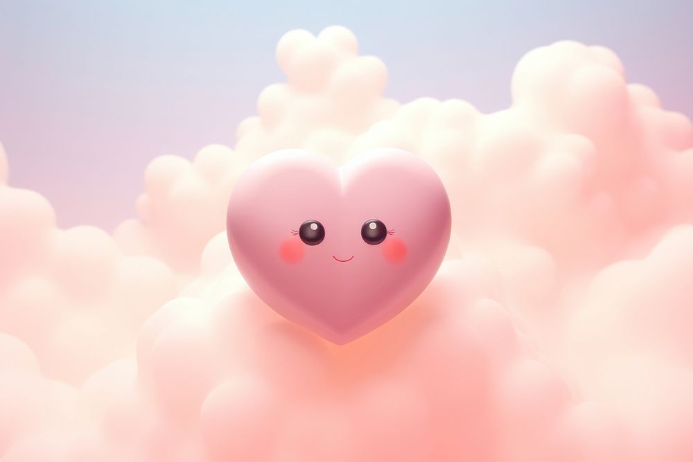 PNG Hug heart balloon pink softness. AI generated Image by rawpixel.