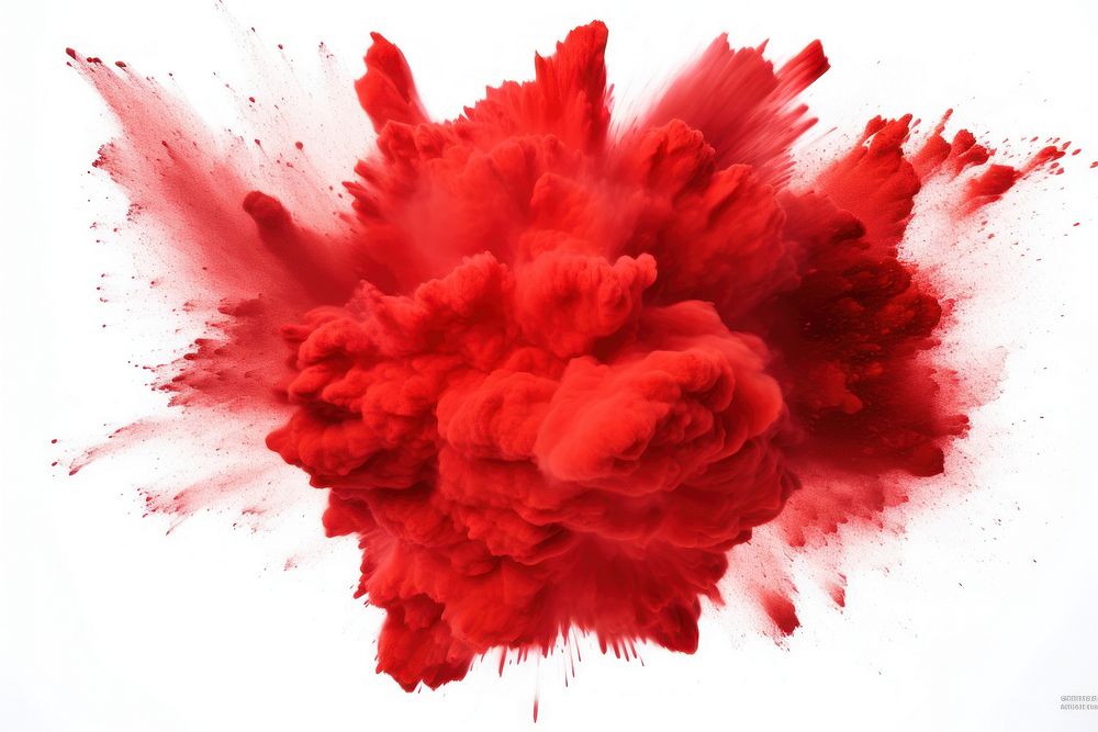 Powder backgrounds red splattered. AI generated Image by rawpixel.