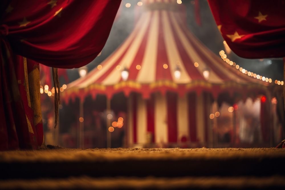 Circus lighting circus stage.