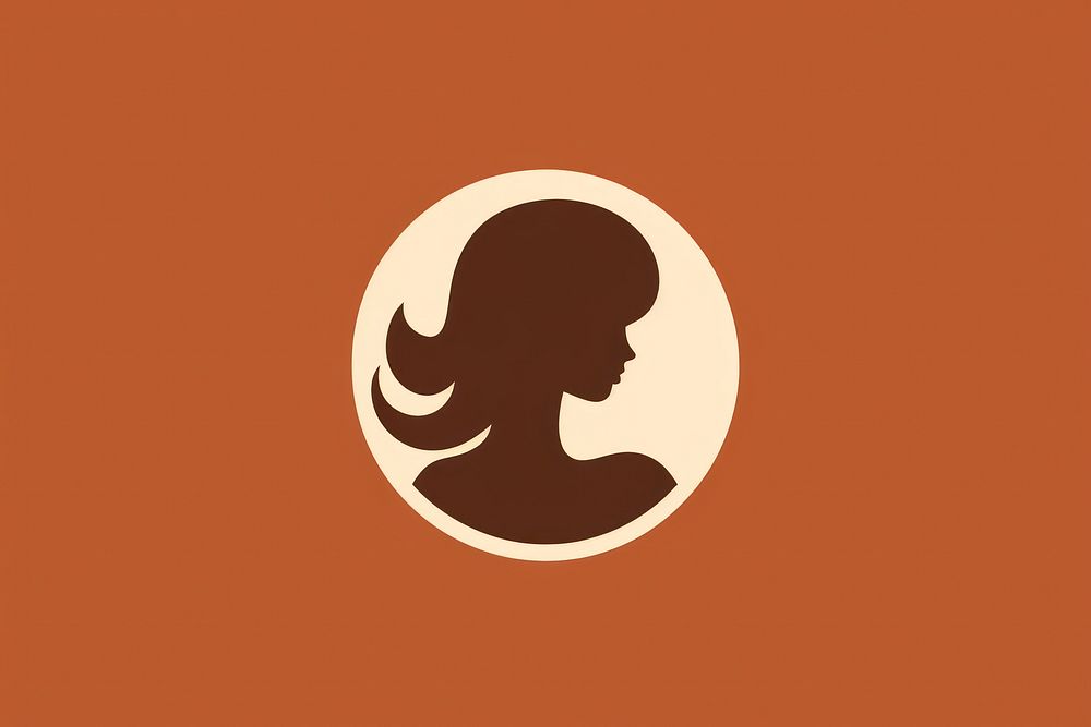 Spa icon shape logo hairstyle.