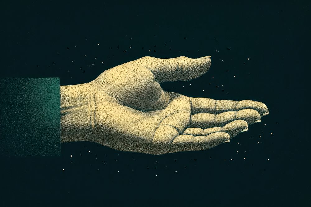 Medicine hand finger astronomy.
