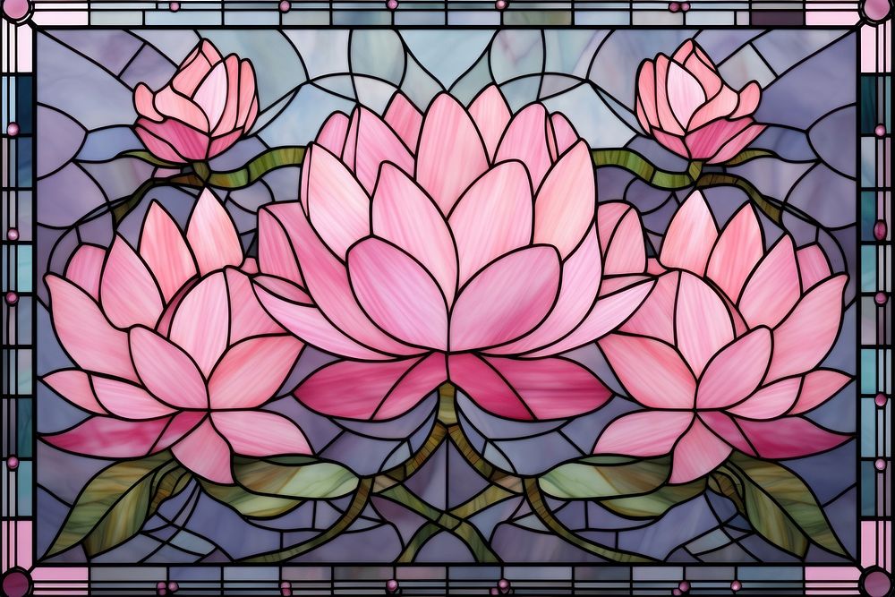 Lotus frame background art backgrounds flower.