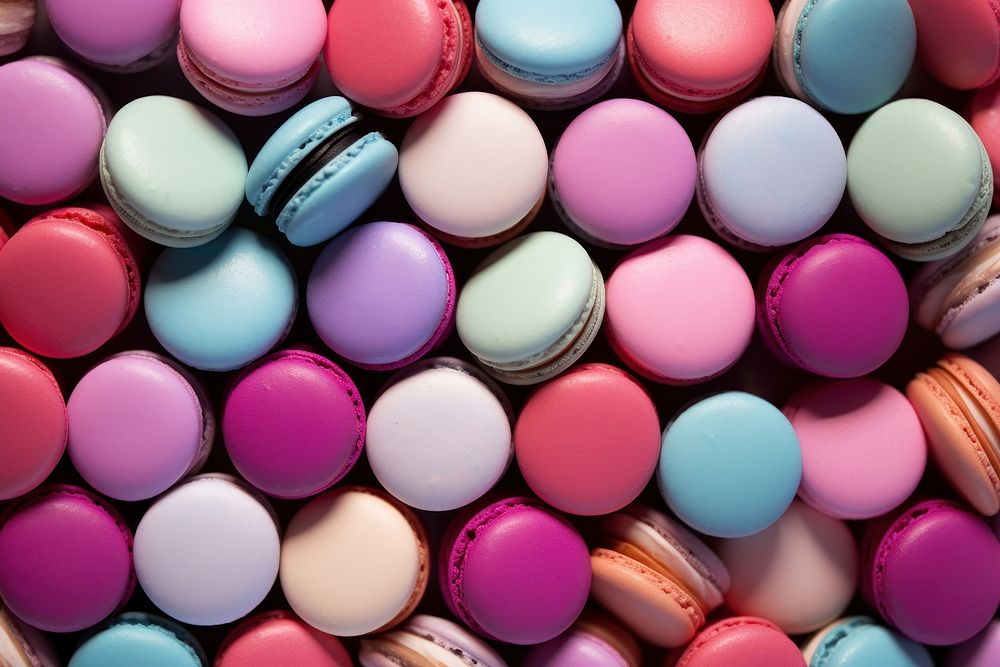  Macarons texture backgrounds macarons pill. AI generated Image by rawpixel.