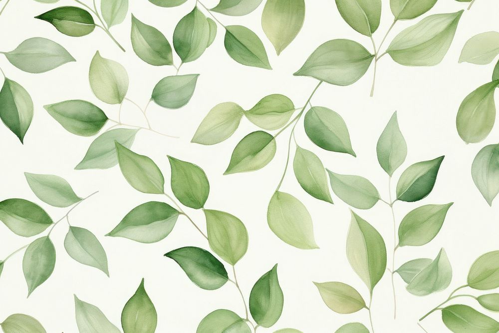  Green backgrounds pattern plant. AI generated Image by rawpixel.