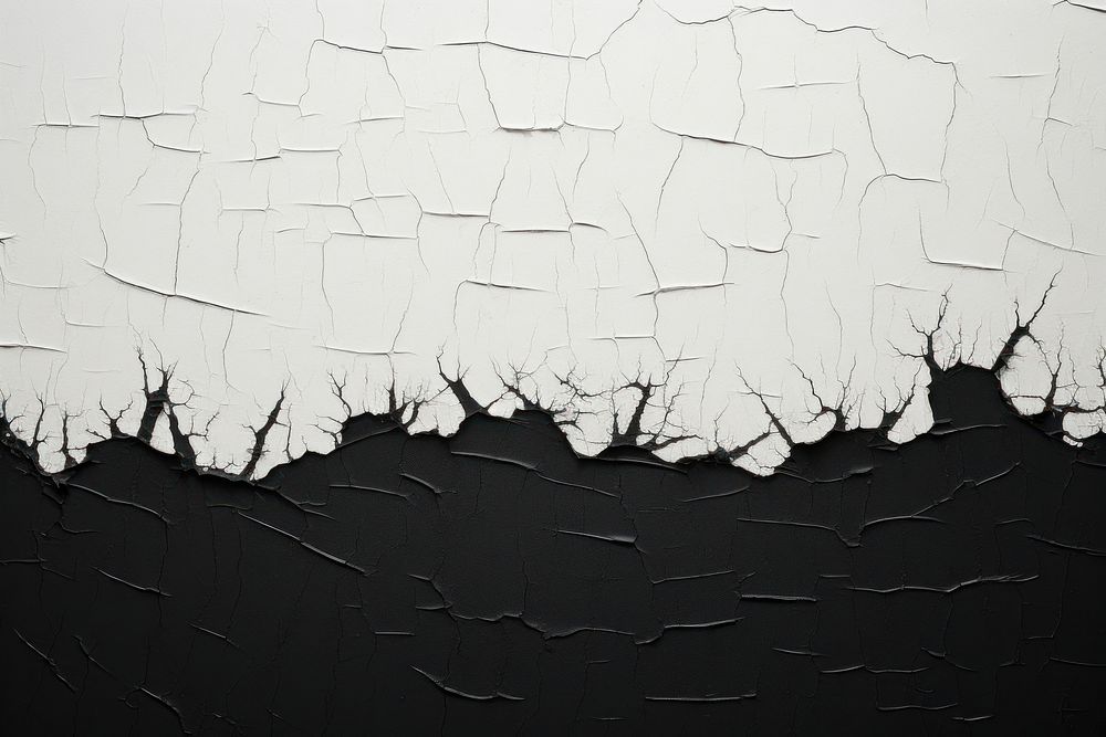 Black torn paper backgrounds monochrome textured.