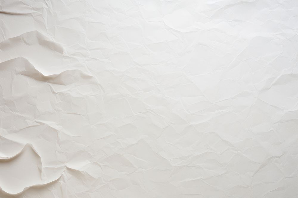  White paper crumped texture backgrounds material flooring. AI generated Image by rawpixel.