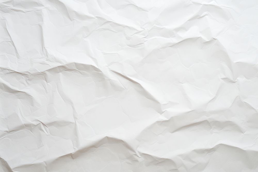  White paper crumped texture backgrounds textured crumpled. AI generated Image by rawpixel.