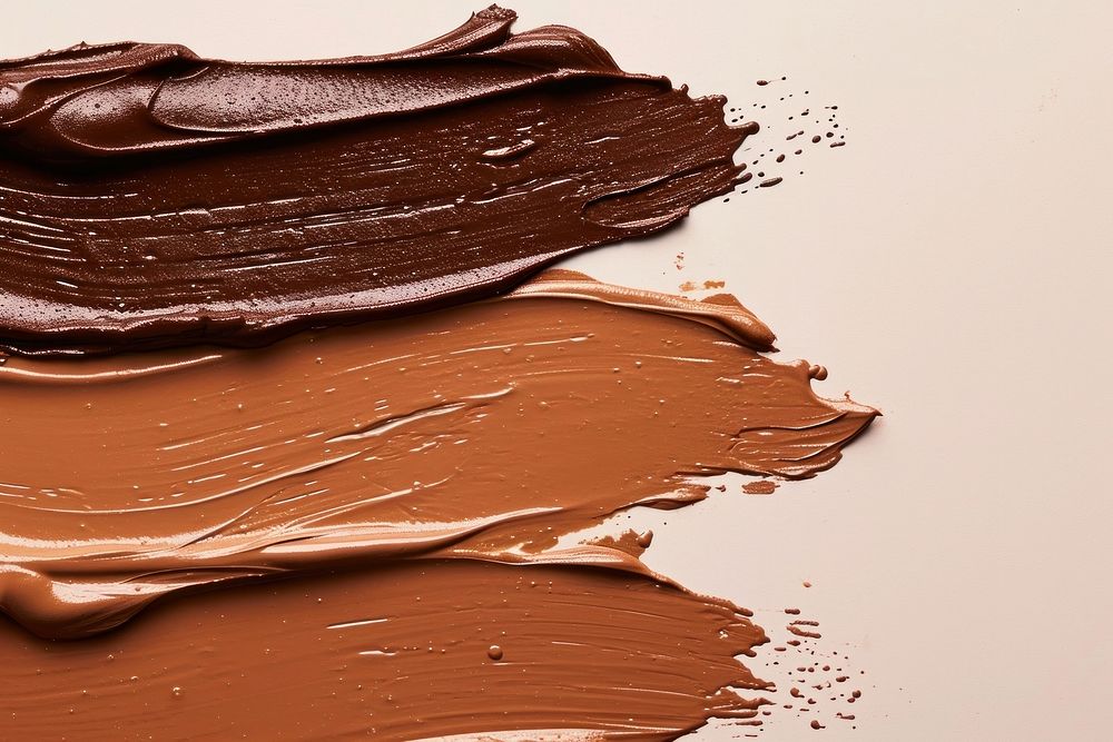 Chocolate dessert brown cosmetics.