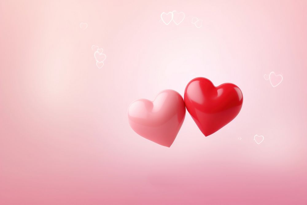 PNG Heart pink red togetherness. AI generated Image by rawpixel.