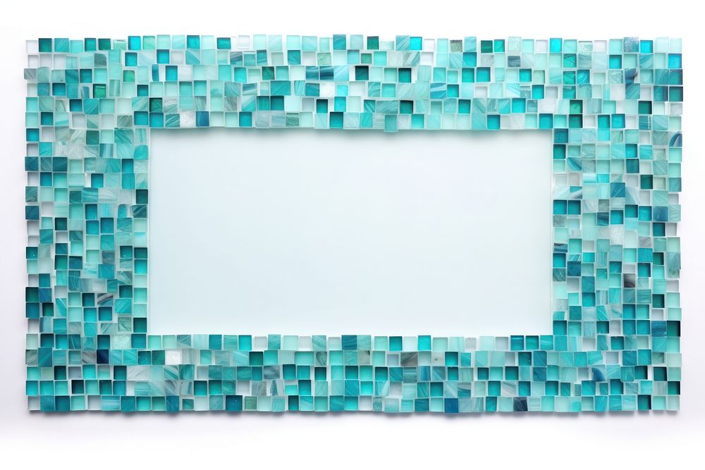 Rectangle turquoise art backgrounds.