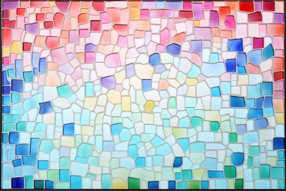 Rectangle mosaic art backgrounds.