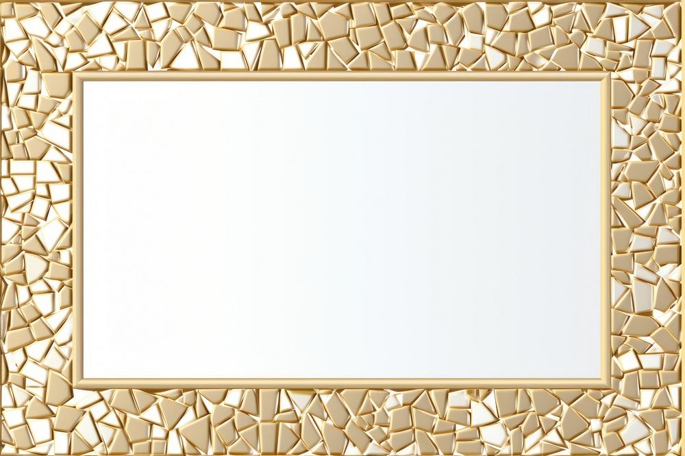 Rectangle backgrounds frame gold.