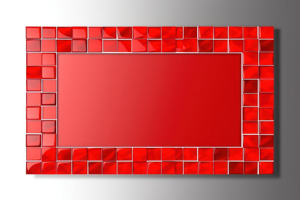 Rectangle backgrounds mosaic frame.