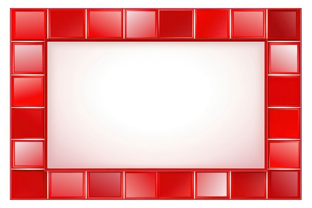 Rectangle backgrounds frame red.