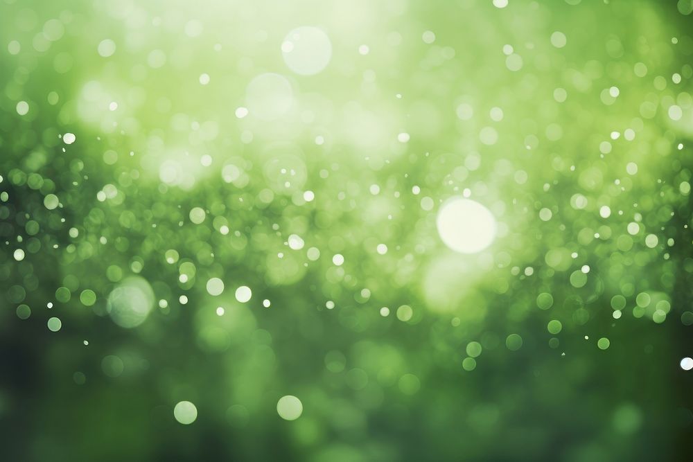  Green pattern bokeh effect background backgrounds glitter light. AI generated Image by rawpixel.