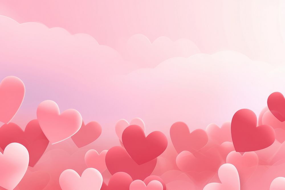 PNG Hearts backgrounds abstract pink. AI generated Image by rawpixel.