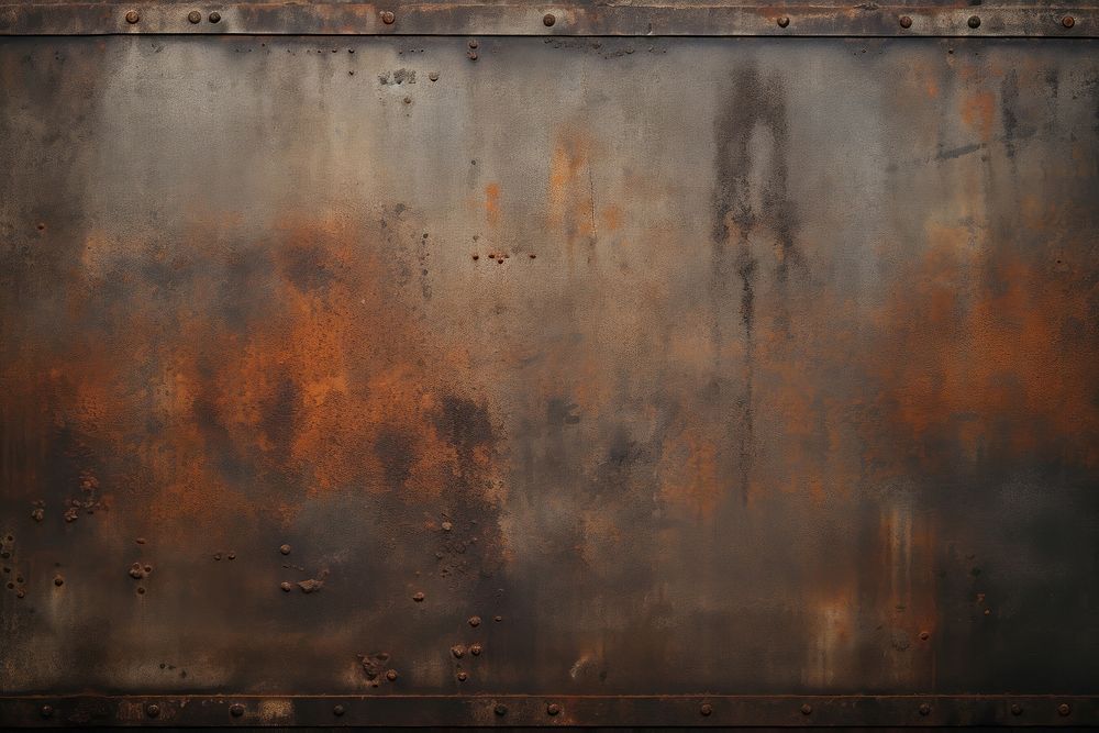 Old steel texture backgrounds rust deterioration. AI generated Image by rawpixel.