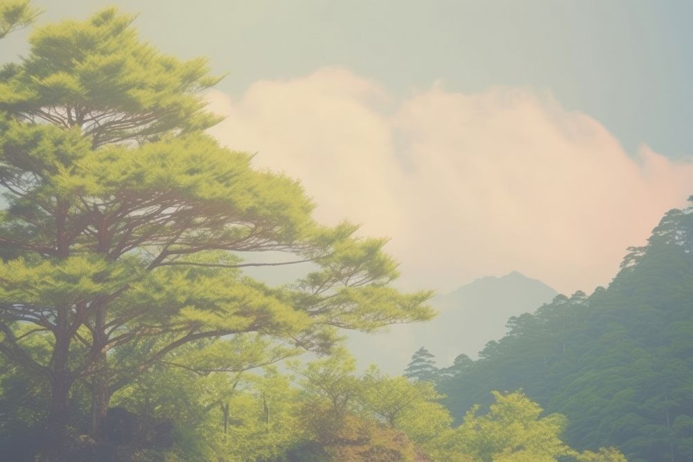  Japan landscape outdoors nature. AI generated Image by rawpixel.
