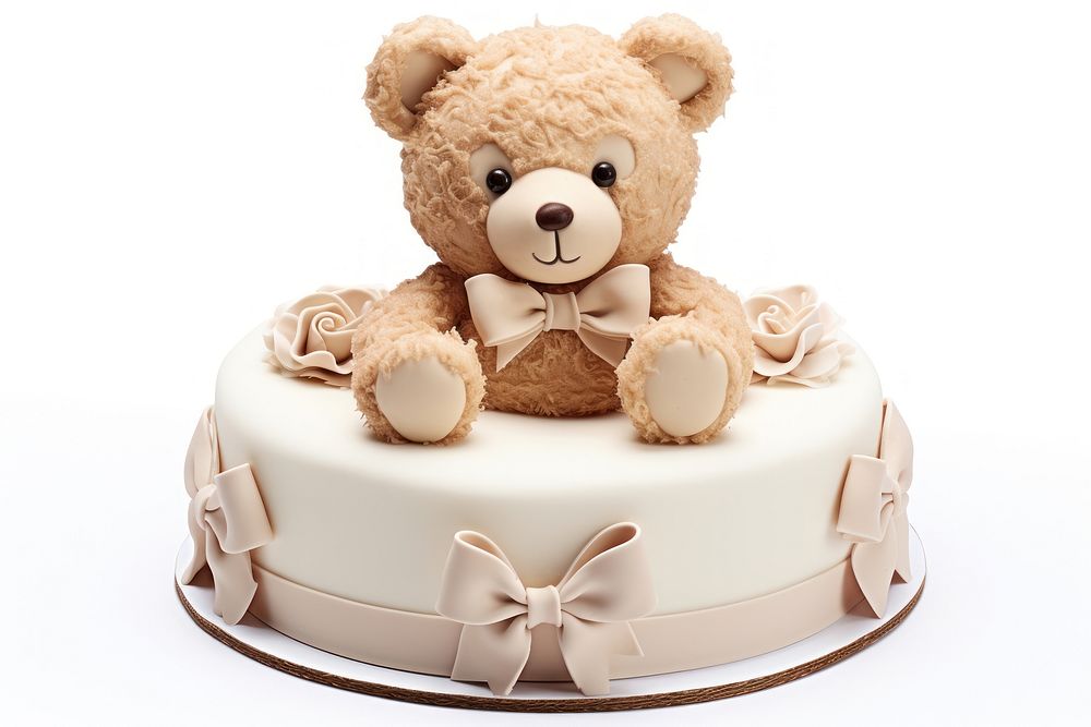 Teddy Bear Cake cake dessert food.