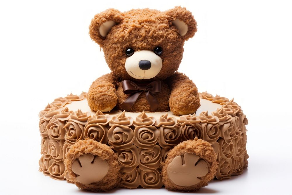 Teddy Bear Cake cake dessert food.