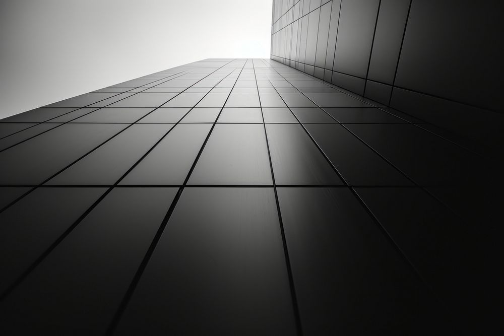 Black and white modern architect architecture backgrounds building.