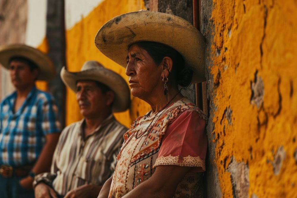 Mexico people adult togetherness architecture. AI generated Image by rawpixel.