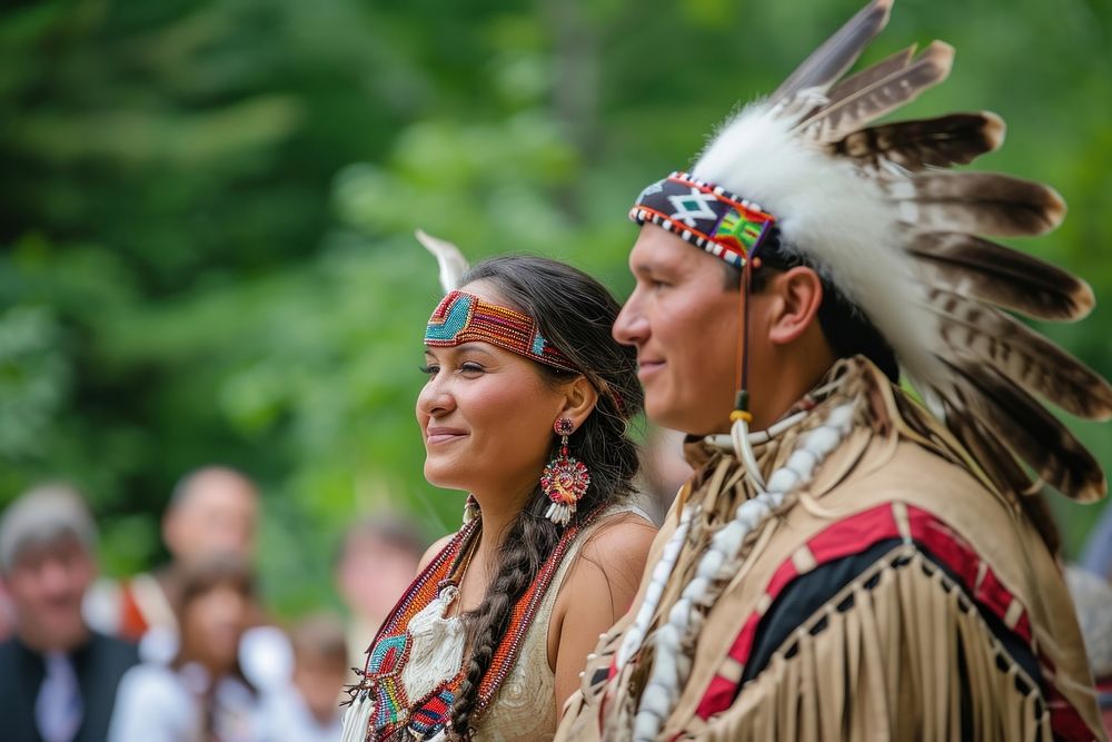 Bride and groom ceremony tribe | Premium Photo - rawpixel