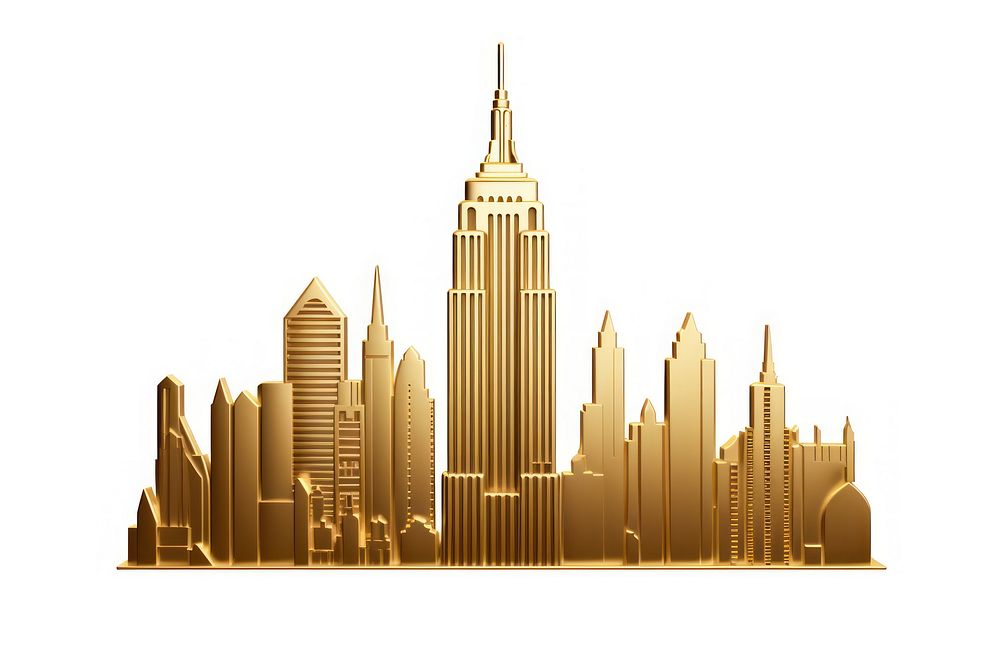 New York symbol architecture metropolis landmark.