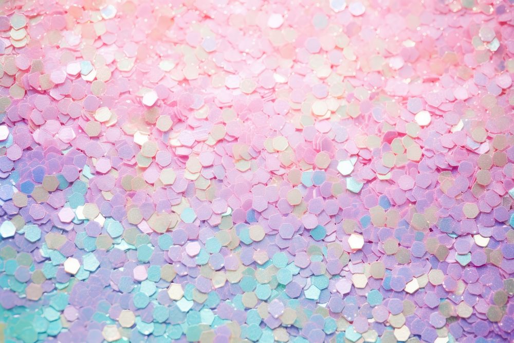  Pastel glitter texture backgrounds confetti abundance. AI generated Image by rawpixel.