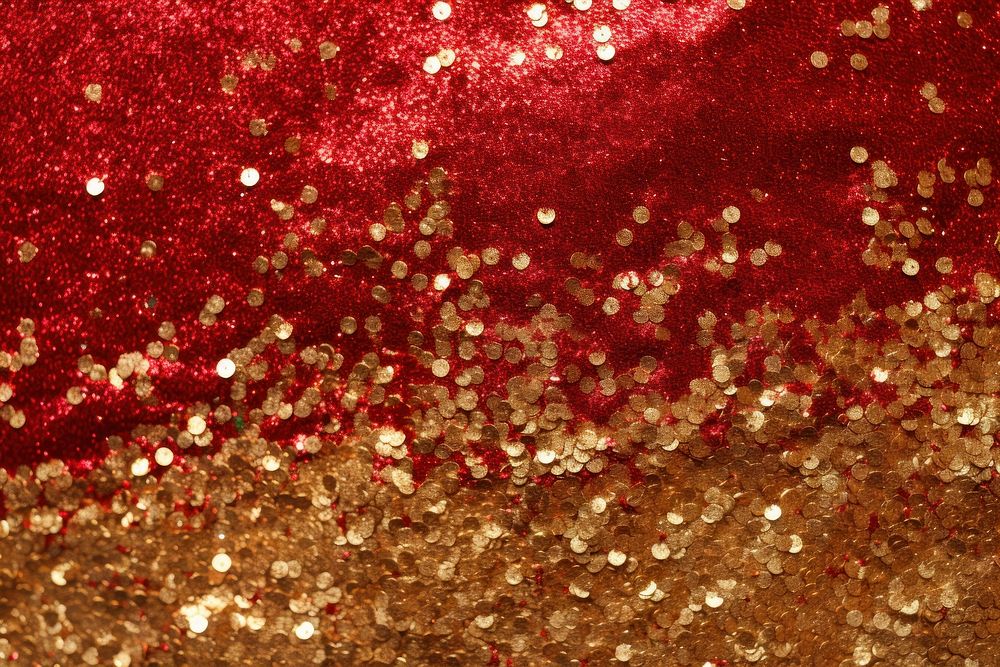  Red and gold glitter texture backgrounds christmas textured. AI generated Image by rawpixel.