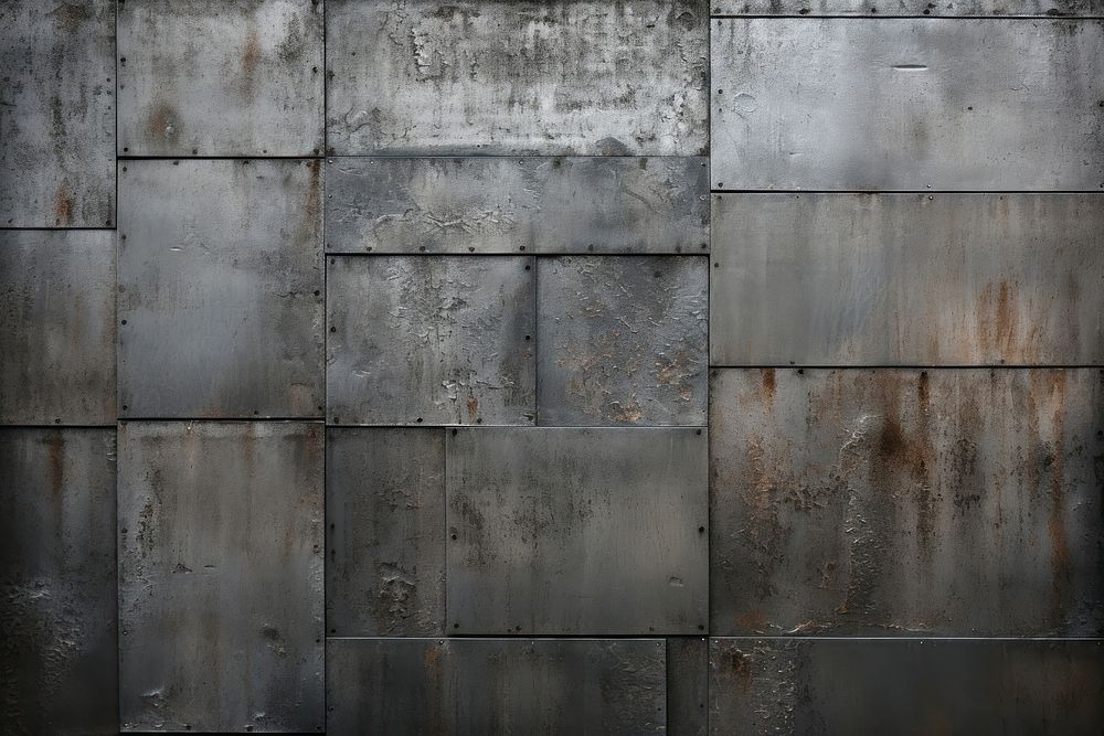  Steel texture architecture backgrounds flooring. AI generated Image by rawpixel.