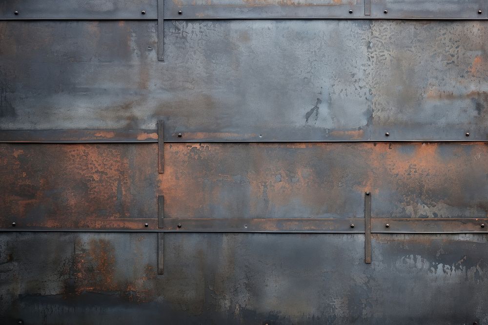  Steel texture backgrounds rust deterioration. AI generated Image by rawpixel.
