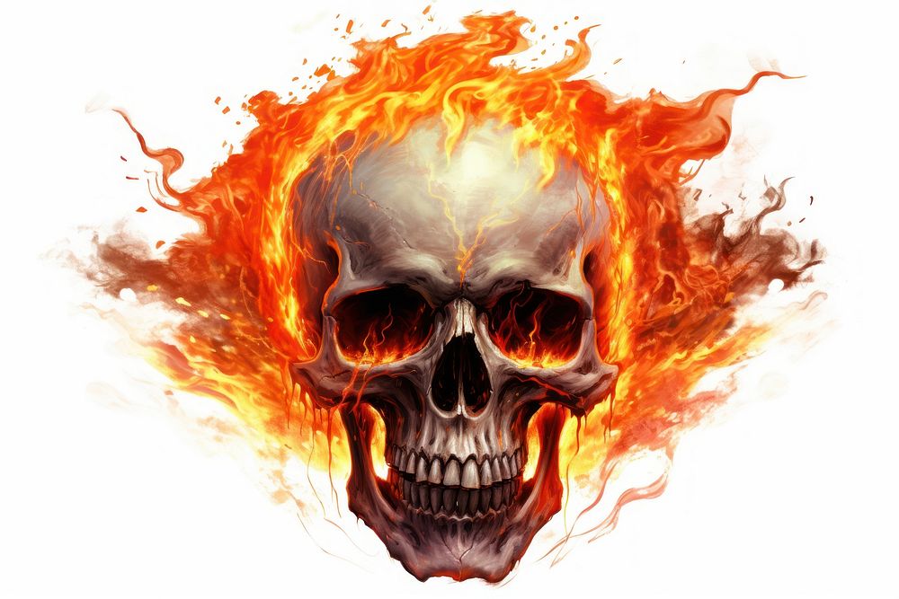 Fire skull anthropology aggression creativity.